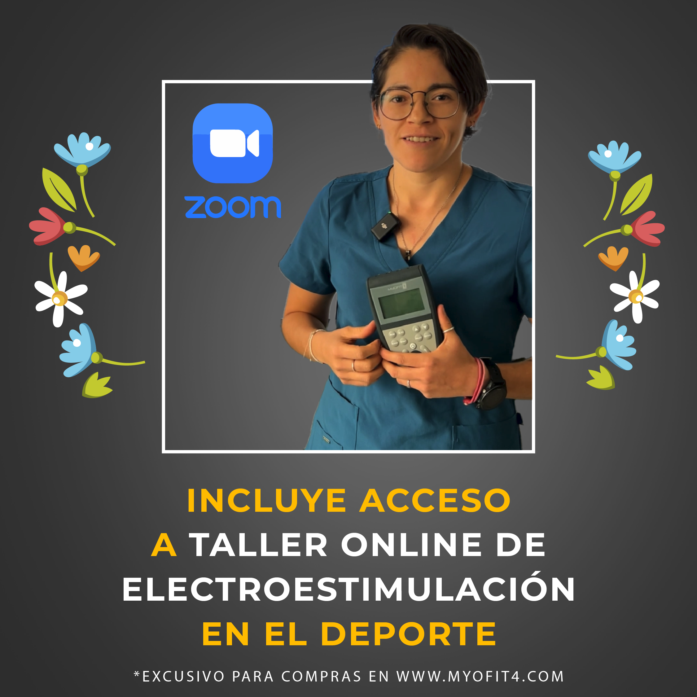 Myofit Myofit 4 / Electroestimulador Muscular de 4 Canales – Myofit mx