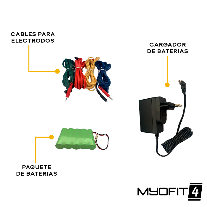Myofit Myofit 4 / Electroestimulador Muscular de 4 Canales – Myofit mx