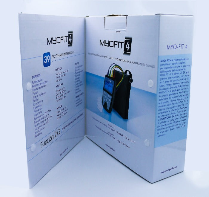 Myofit Myofit 4 / Electroestimulador Muscular de 4 Canales – Myofit mx